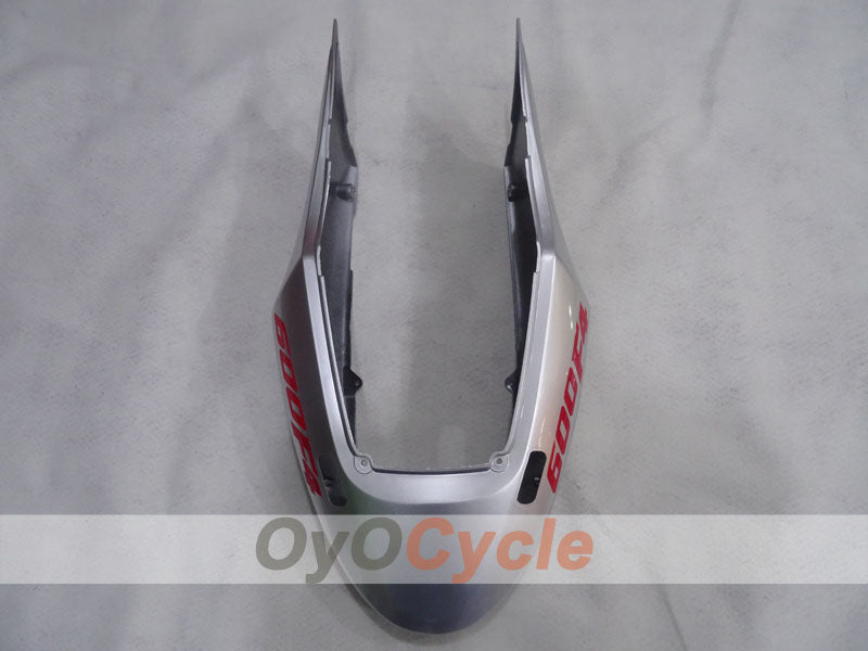 Kit de carénage à injection pour CBR600F4 99-00 - Rouge, argent - Style d'origine #OYO87904821