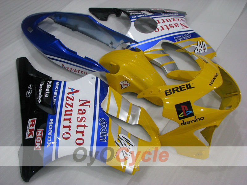 Kit de carénage à injection pour CBR600F4 99-00 - Jaune, blanc, noir - Nastro Azzurro #OYO87904823 Image secondaire du produit