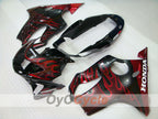 Kit de carénage à injection pour CBR600F4 99-00 - Rouge, Noir - Flamme #OYO87900110