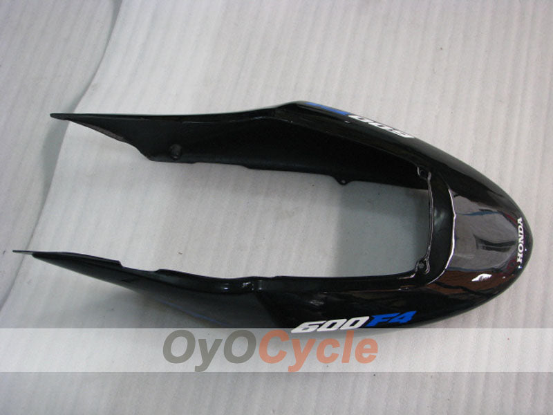 Kit de carénage à injection pour CBR600F4 99-00 - Bleu, Noir - Flamme #OYO87900111