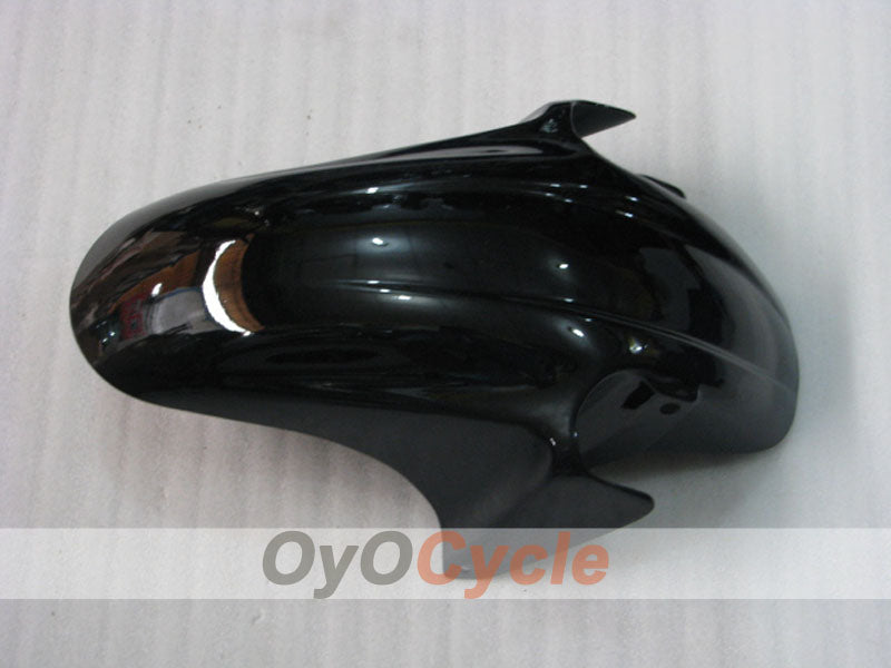 Kit de carénage à injection pour CBR600F4 99-00 - Bleu, Noir - Flamme #OYO87900111