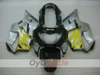 Kit de carénage à injection pour CBR600F4 99-00 - Noir, argenté - Style d'origine #OYO87900119