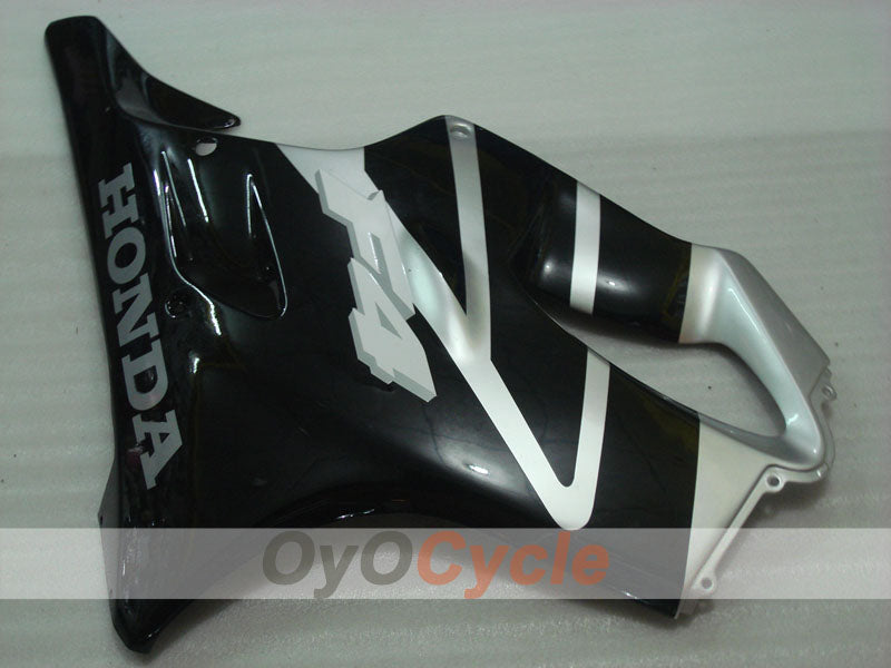 Kit de carénage à injection pour CBR600F4 99-00 - Noir, argenté - Style d'origine #OYO87900121