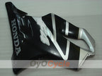 Kit de carénage à injection pour CBR600F4 99-00 - Noir, argenté - Style d'origine #OYO87900121