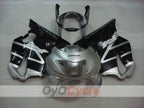 Kit de carénage à injection pour CBR600F4 99-00 - Noir, argenté - Style d'origine #OYO87900121