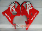 Kit de carénage à injection pour CBR600F4 99-00 - Rouge - Style d'origine #OYO87900123