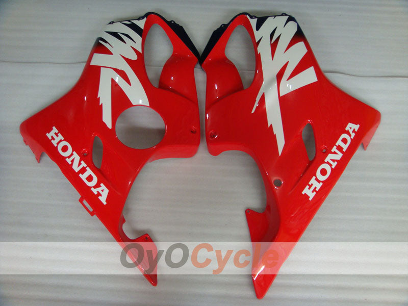 Kit de carénage à injection pour CBR600F4 99-00 - Rouge - Style d'origine #OYO87900123