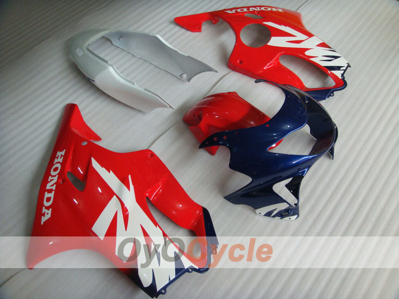 Kit de carénage à injection pour CBR600F4 99-00 - Rouge - Style d'origine #OYO87900123
