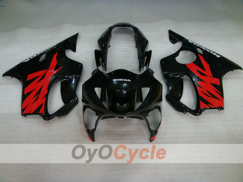 Kit de carénage à injection pour CBR600F4 99-00 - Noir - Style usine #OYO87900125