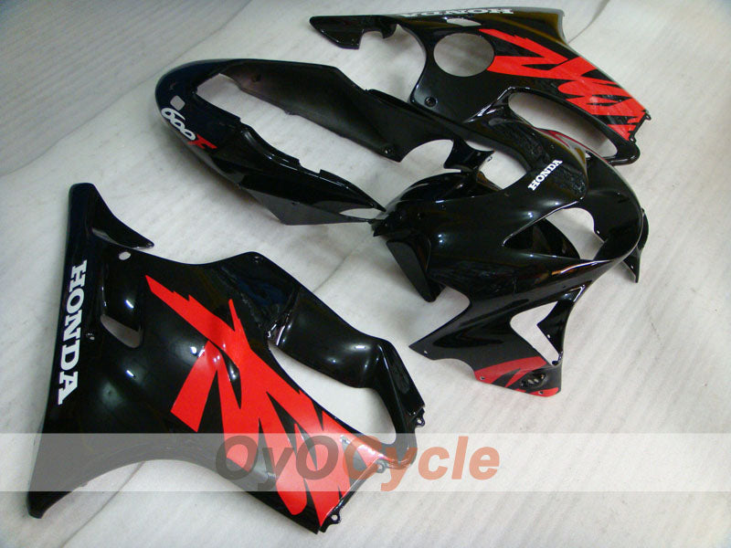 Kit de carénage à injection pour CBR600F4 99-00 - Noir - Style usine #OYO87900125