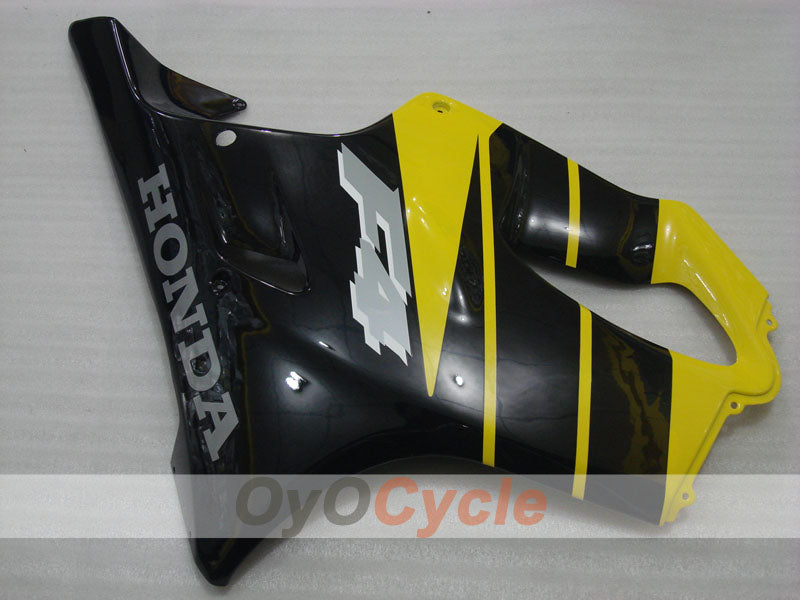 Kit de carénage à injection pour CBR600F4 99-00 - Jaune, Noir - Style usine #OYO87900126