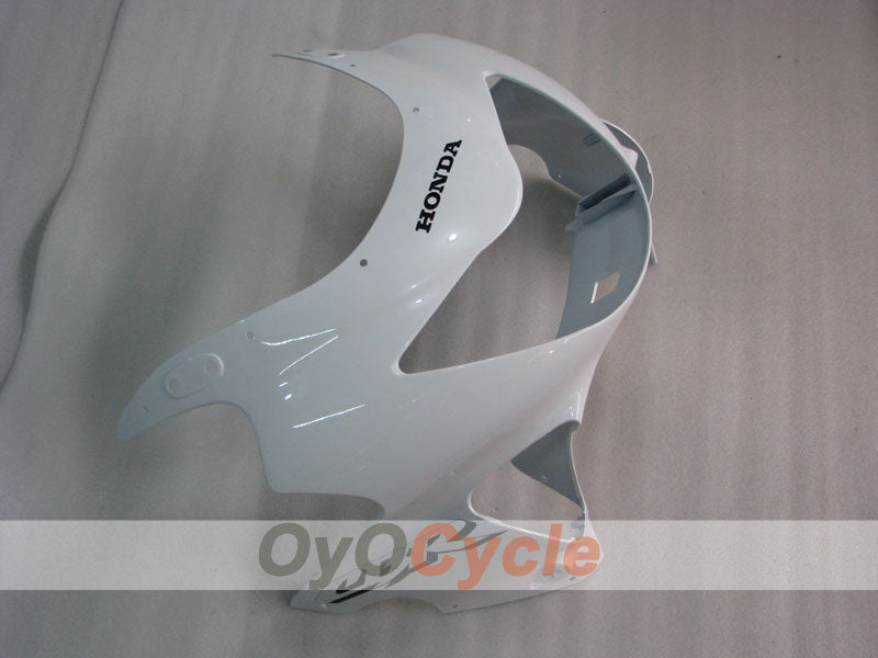 Kit de carénage à injection pour CBR600F4 99-00 - Blanc, Noir - Style usine #OYO87900129