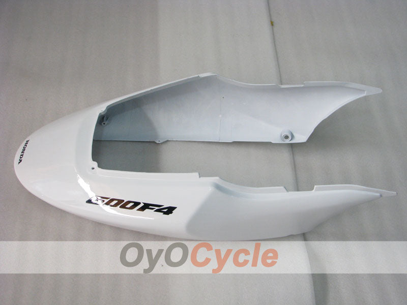 Kit de carénage à injection pour CBR600F4 99-00 - Blanc, Noir - Style usine #OYO87900129