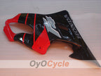 Kit de carénage à injection pour CBR600F4 99-00 - Rouge, Noir - Style usine #OYO87900132