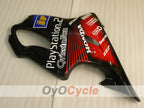 Kit de carénage à injection pour CBR600F4 99-00 - Rouge, Noir - DUNLOP, Play Station #OYO87900138