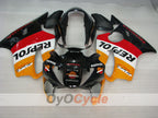Kit de carénage à injection pour CBR600F4 99-00 - Rouge, Noir - Repsol #OYO87900140