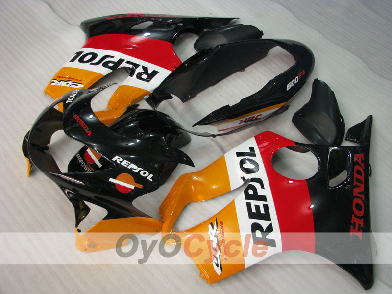 Kit de carénage à injection pour CBR600F4 99-00 - Rouge, Noir - Repsol #OYO87900140 Image secondaire du produit