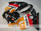 Kit de carénage à injection pour CBR600F4 99-00 - Rouge, Noir - Repsol #OYO87900140