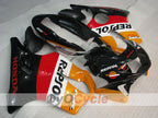Kit de carénage à injection pour CBR600F4 99-00 - Rouge, Noir - Repsol #OYO87900140
