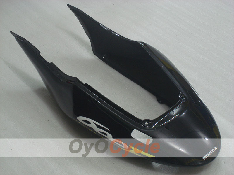 Kit de carénage à injection pour CBR600F4 99-00 - Jaune, bleu - Style d'origine #OYO87904843