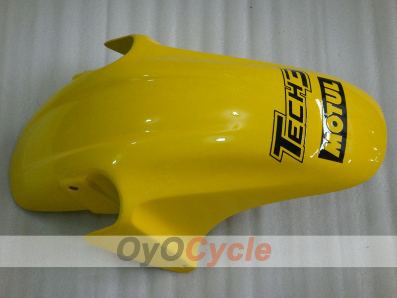 Kit de carénage à injection pour CBR600F4 99-00 - Jaune, bleu - Monster, MOTUL #OYO87904844