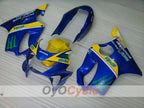 Kit de carénage à injection pour CBR600F4 99-00 - Jaune, bleu - Monster, MOTUL #OYO87904844