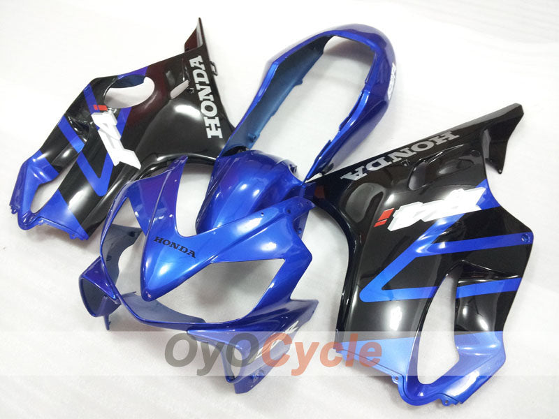 Kit de carénage à injection pour CBR600F4i 04-07 - Bleu, noir - Style d'origine #OYO87904846