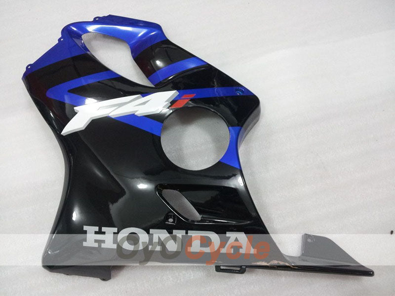 Kit de carénage à injection pour CBR600F4i 04-07 - Bleu, noir - Style d'origine #OYO87904846