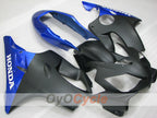 Kit de carénage à injection pour CBR600F4i 04-07 - Bleu, noir, mat - Style d'origine #OYO87904847