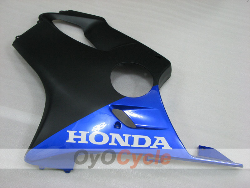 Kit de carénage à injection pour CBR600F4i 04-07 - Bleu, noir, mat - Style d'origine #OYO87904847