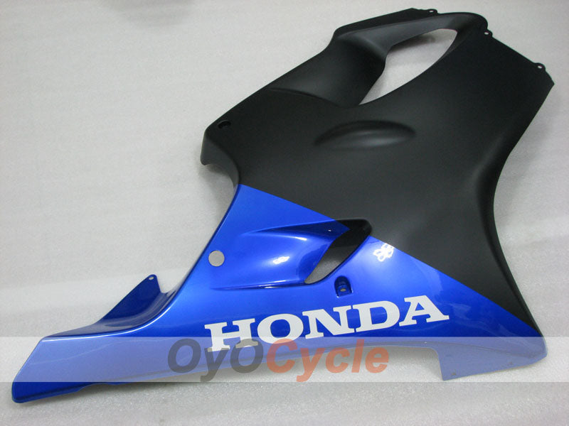 Kit de carénage à injection pour CBR600F4i 04-07 - Bleu, noir, mat - Style d'origine #OYO87904847