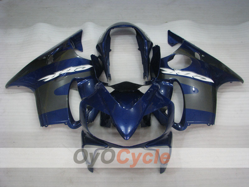 Kit de carénage à injection pour CBR600F4i 04-07 - Bleu, gris - Style d'origine #OYO87904848