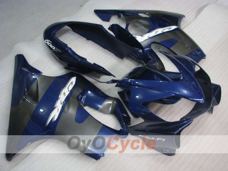 Kit de carénage à injection pour CBR600F4i 04-07 - Bleu, gris - Style d'origine #OYO87904848