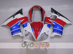 Kit de carénage à injection pour CBR600F4i 04-07 - Rouge, bleu, blanc - Style d'origine #OYO87904849