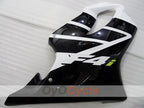 Kit de carénage à injection pour CBR600F4i 04-07 - Blanc, noir - Style d'origine #OYO87904850