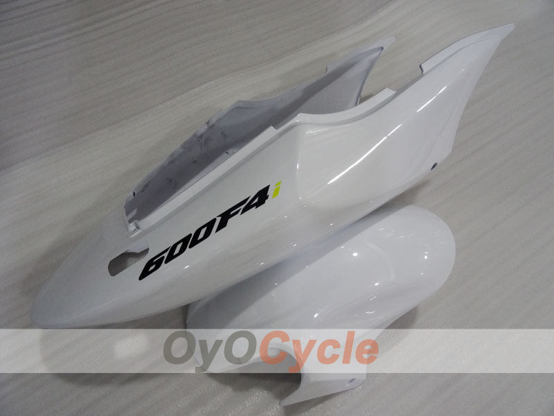 Kit de carénage à injection pour CBR600F4i 04-07 - Blanc, noir - Style d'origine #OYO87904850