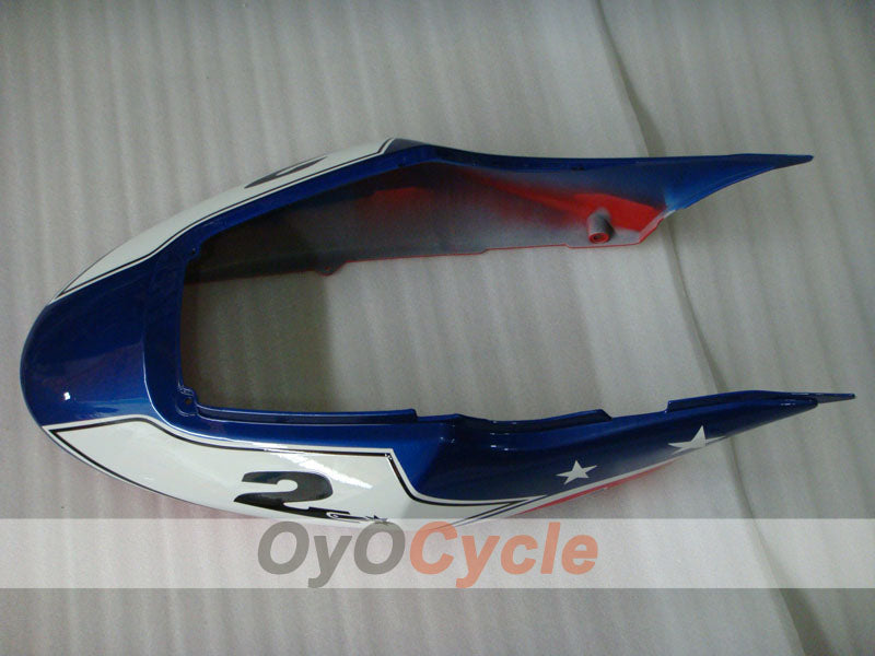 Kit de carénage à injection pour CBR600F4i 04-07 - Rouge, bleu - Castrol #OYO87904851