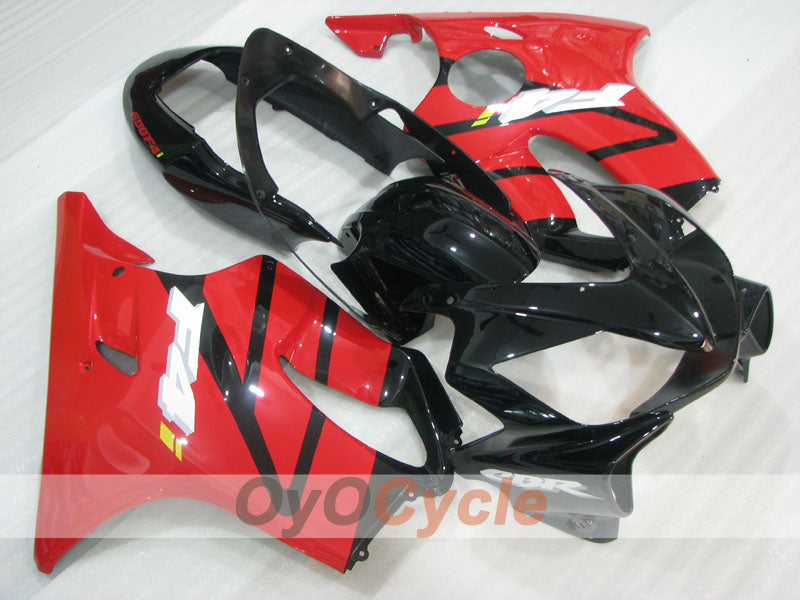 Kit de carénage injecté pour CBR600F4i 04-07 - Rouge, noir - Style d'origine #OYO87904852 Image principale du produit