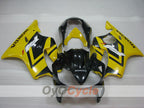 Kit de carénage injecté pour CBR600F4i 04-07 - Jaune, gris - Style d'origine #OYO87904854