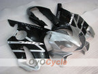 Kit de carénage injecté pour CBR600F4i 04-07 - Noir, argent - Style d'origine #OYO87904855