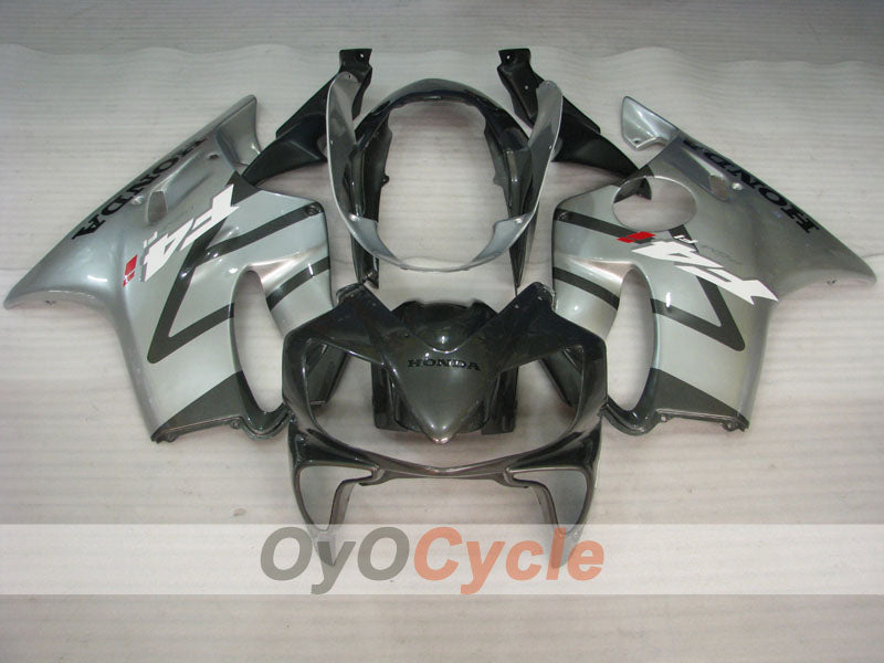Kit de carénage injecté pour CBR600F4i 04-07 - Argent, gris - Style d'origine #OYO87904856