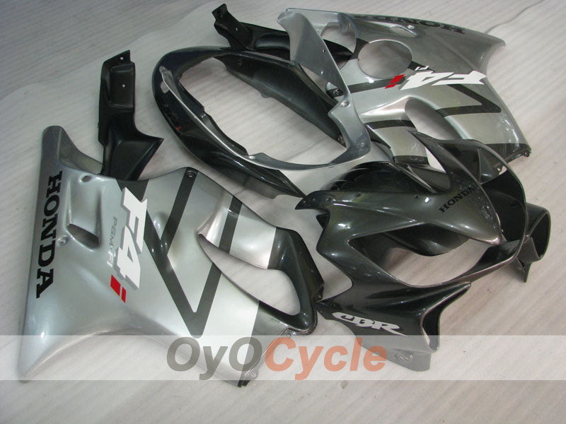 Kit de carénage injecté pour CBR600F4i 04-07 - Argent, gris - Style d'origine #OYO87904856