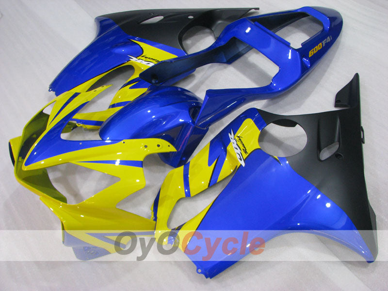 Kit de carénage injecté pour CBR600F4i 01-03 - Jaune, bleu, noir - MICHELIN, Nastro Azzurro #OYO87904860 Image principale du produit