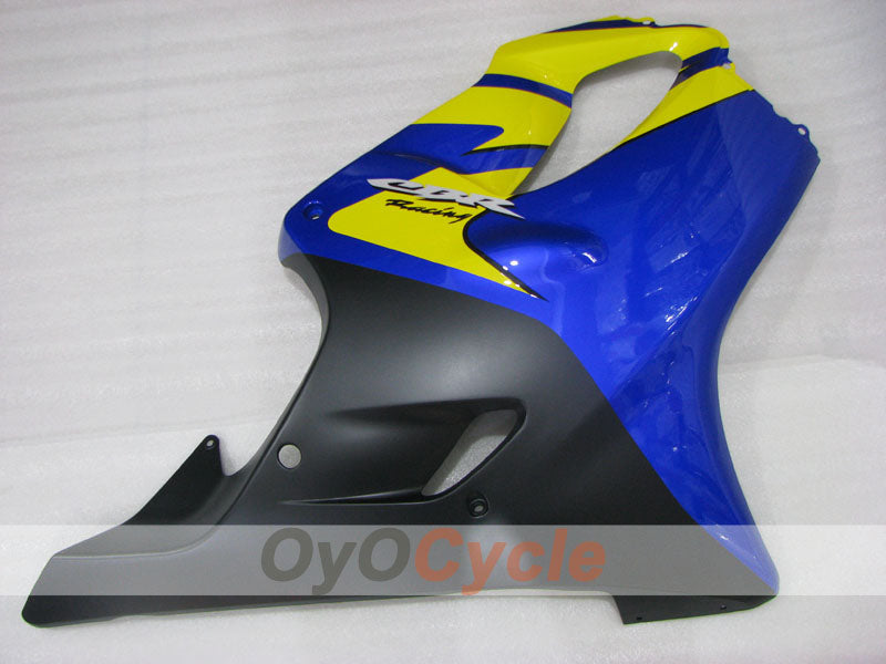 Kit de carénage injecté pour CBR600F4i 01-03 - Jaune, bleu, noir - MICHELIN, Nastro Azzurro #OYO87904860