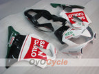 Kit de carénage injecté pour CBR600F4i 01-03 - Rouge, blanc - San Carlo #OYO87904861