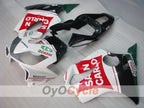 Kit de carénage injecté pour CBR600F4i 01-03 - Rouge, blanc - San Carlo #OYO87904861