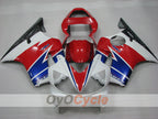 Kit de carénage injecté pour CBR600F4i 01-03 - Rouge, blanc - Style d'origine #OYO87904862