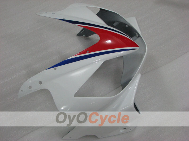 Kit de carénage injecté pour CBR600F4i 01-03 - Rouge, blanc - Style d'origine #OYO87904862