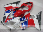 Kit de carénage injecté pour CBR600F4i 01-03 - Rouge, blanc - Style d'origine #OYO87904862
