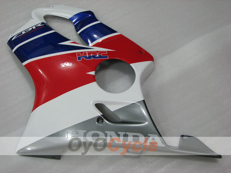 Kit de carénage injecté pour CBR600F4i 01-03 - Rouge, blanc - Style d'origine #OYO87904862